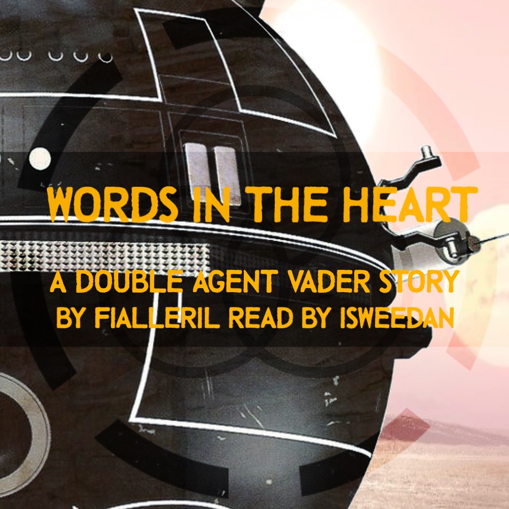 coverart! A closeup of a medical/torture droid with its syringe out, twin suns in the background . There is a faint image of the Unfettered symbol over everything. Title, Series, and Author information overlain.